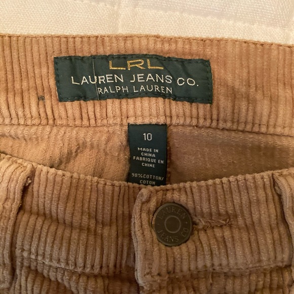Ralph Lauren Corduroy Bootcut Jeans Size 10 - Picture 6 of 6